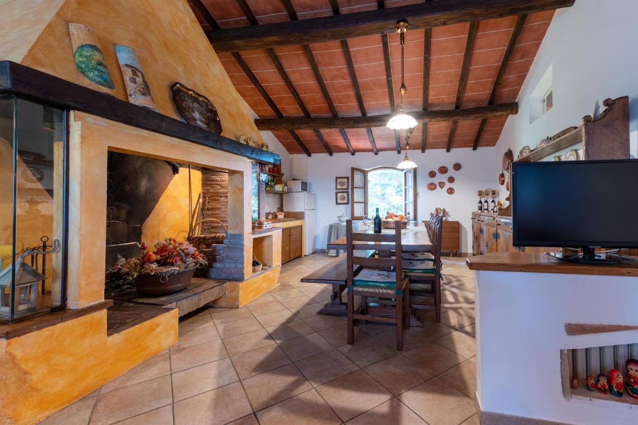 Il Leccio - Casa Toscana San Gimignano Gambassi Terme Dış mekan fotoğraf