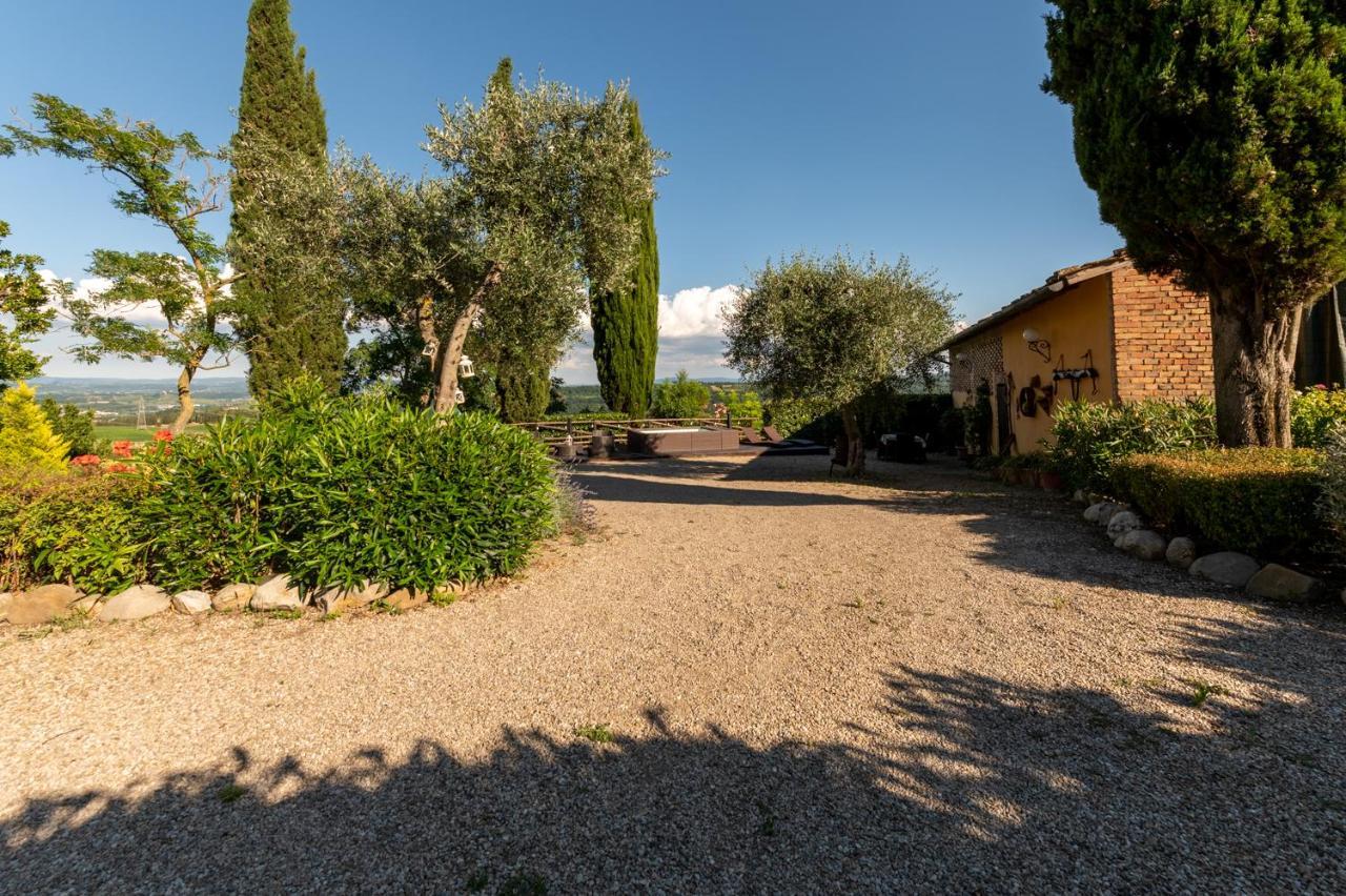 Il Leccio - Casa Toscana San Gimignano Gambassi Terme Dış mekan fotoğraf