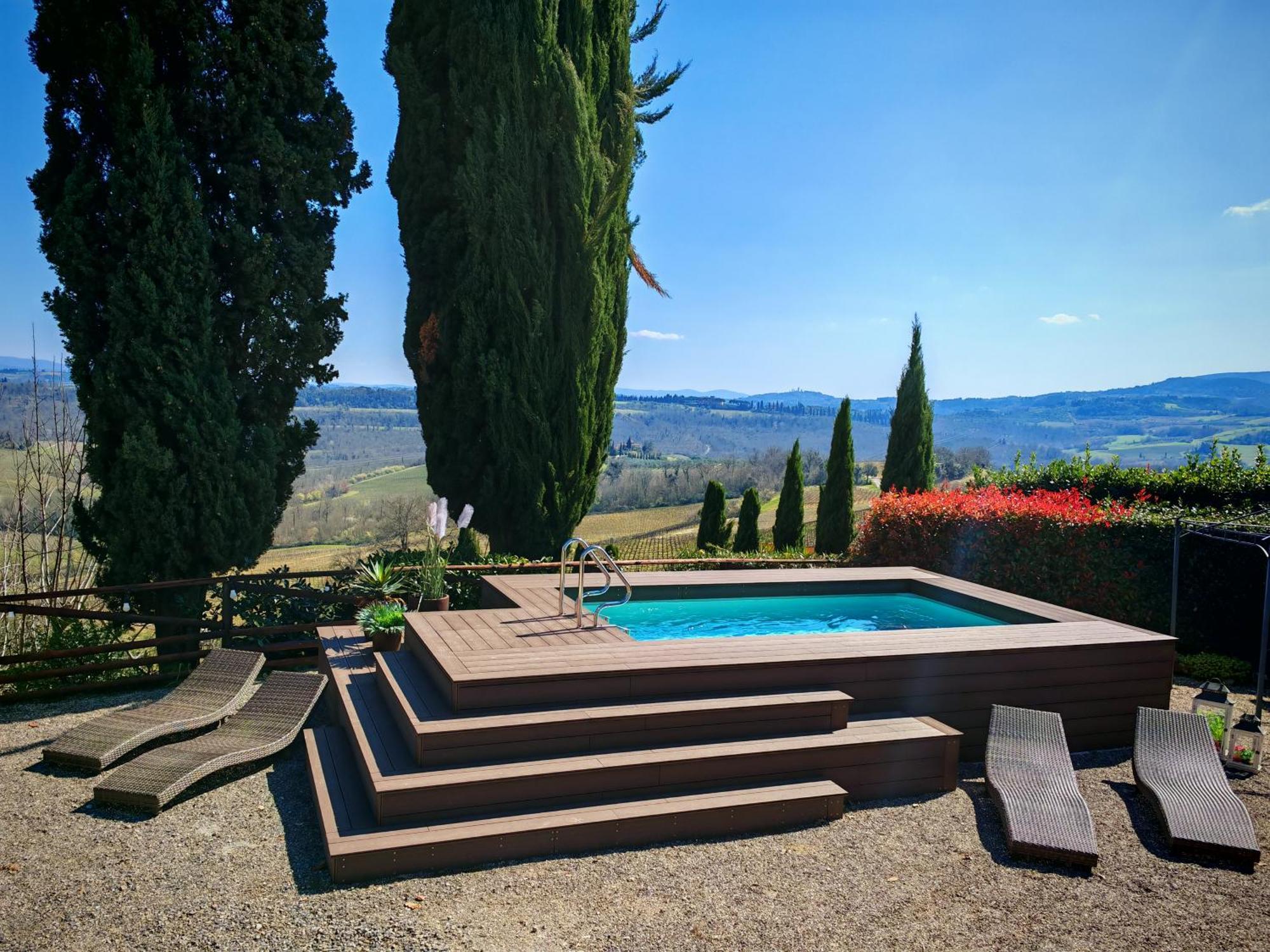 Il Leccio - Casa Toscana San Gimignano Gambassi Terme Dış mekan fotoğraf
